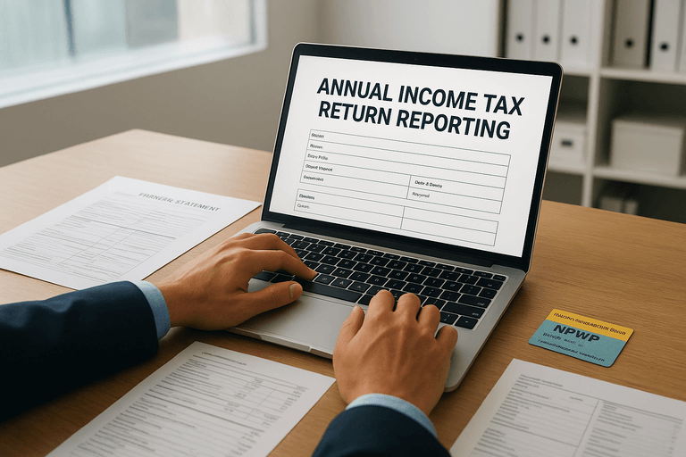 How to File the Annual Tax Return